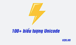 100+ biểu tượng unicode dành cho web designer