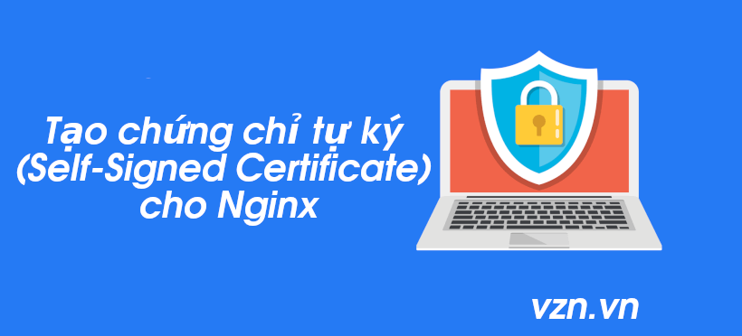 Tạo chứng chỉ tự ký cho Nginx Tạo chứng chỉ tự ký cho Nginx